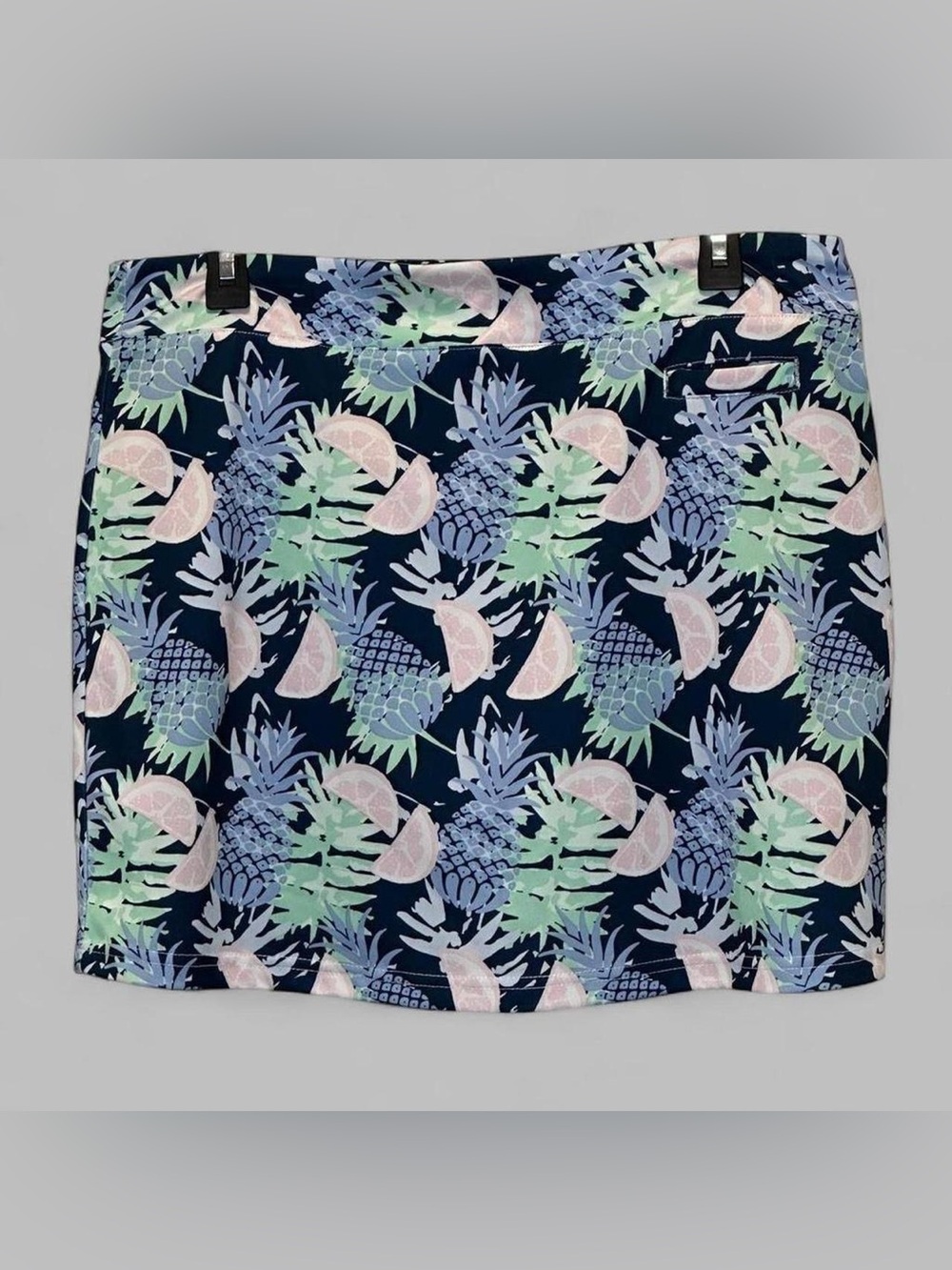Pebble Beach Women’s Tropical Print Golf Skirt Sz Medium